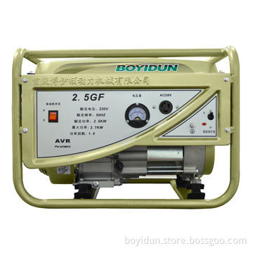 2.5kW Portable Gasoline Generator, Made in China, 100% Copper Line
